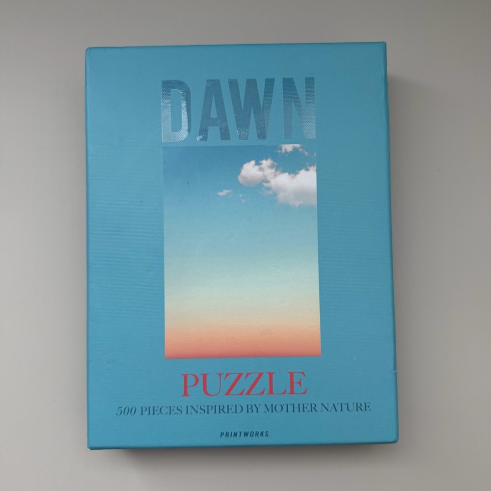 DAWN 500-Piece Gradient Puzzle - Beautiful Colors of the Dawn Sky